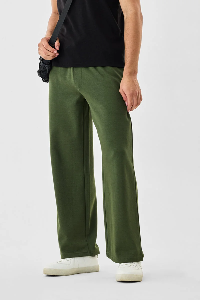 سنيتش Core Lab Knit Wide Leg Pants
